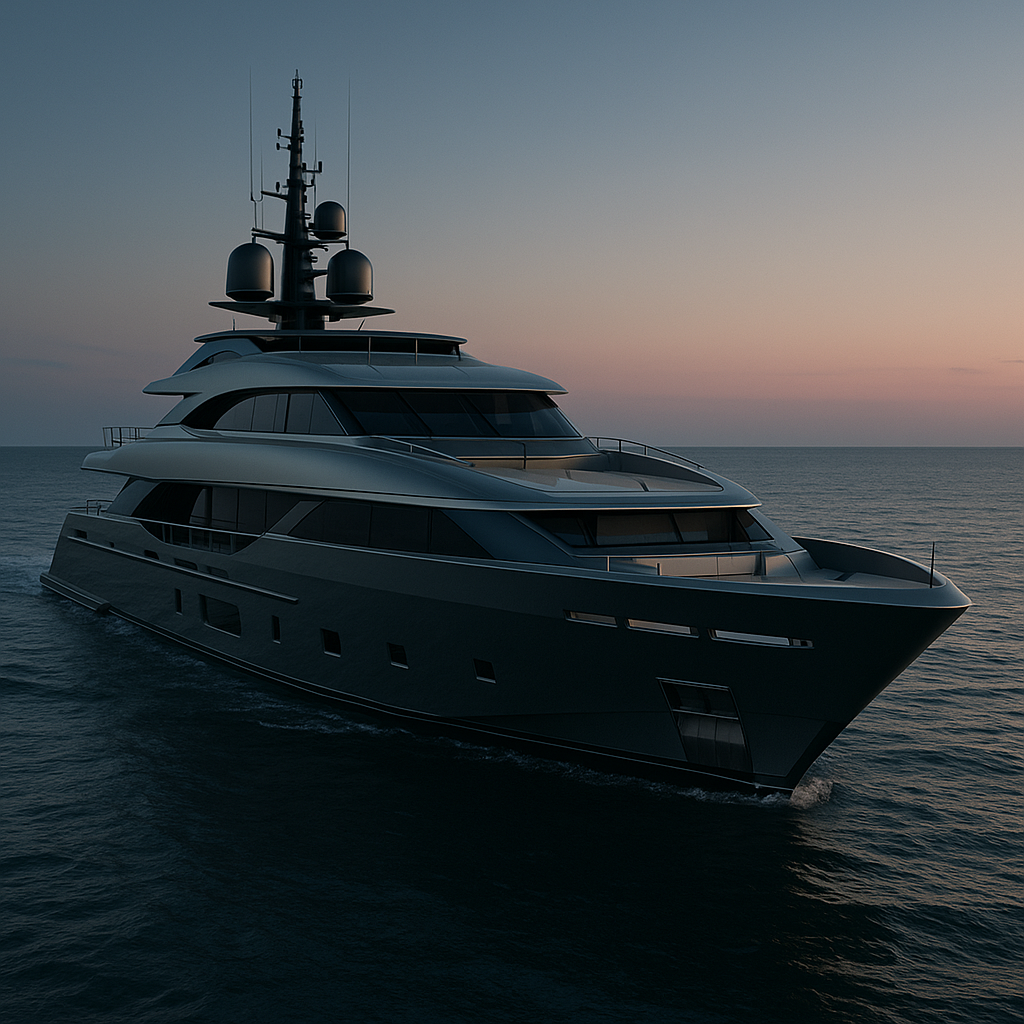Luxury yacht